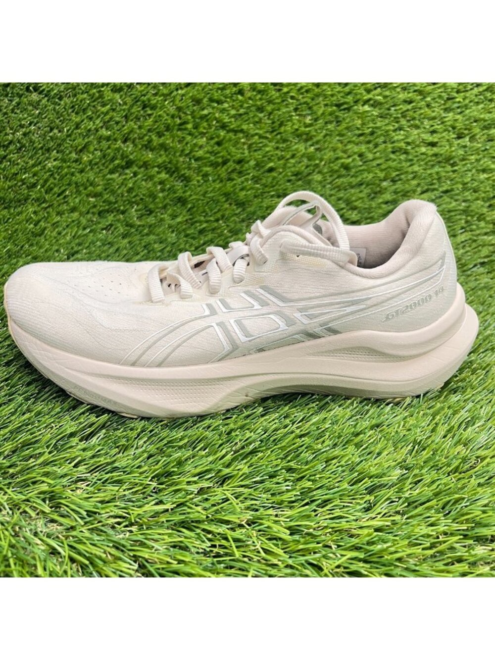 Asics GT-2000 14 Womens Size 7.5 Beige Athletic Running Walking Shoes Sneakers